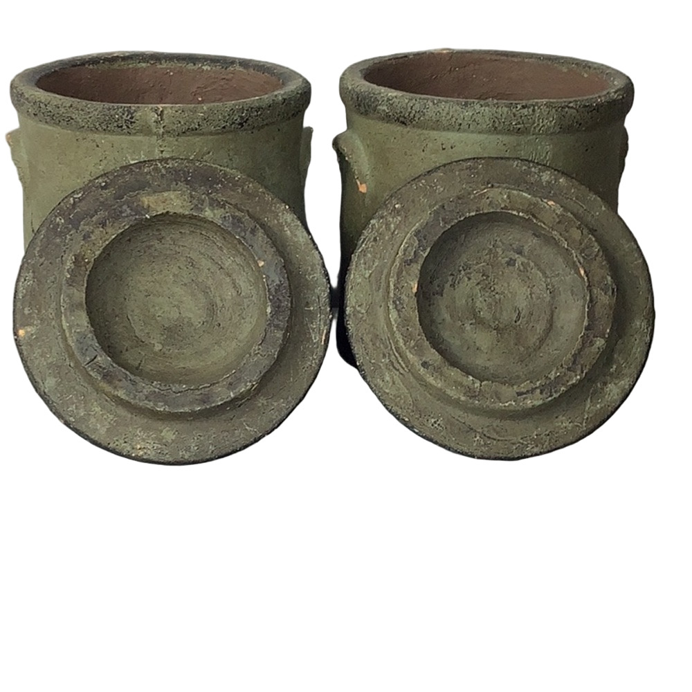 Set of 2 Vintage Crocks with Lids - Picture 7 of 7